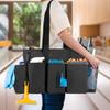LoDrid Professional Cleaning Tote Caddy for Cleaning Supply, Black view 2
