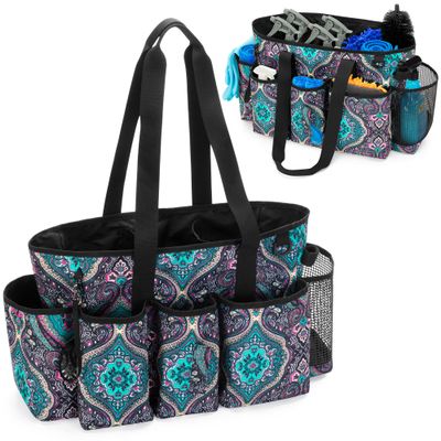 LoDrid Professional Cleaning Tote Caddy for Cleaning Supply, Totem