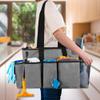 LoDrid Professional Cleaning Tote Caddy for Cleaning Supply, Gray view 2