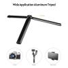 Andoer Aluminum Video Table Tripod 8cm with Universal 1/4-inch Interface for DSLR SLR Camera Stabilizer Phone Mounting view 2