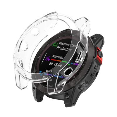[2-Pack] Senter Case Cover for Garmin epix Gen 2, Soft TPU All-Around Bumper Without Built-in Screen Protecto for Garmin epix Gen 2 Smart Watch
