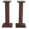 Ccsh Speaker Stand Solid Wood Speaker Stands Pair, Heavy Duty HiFi Audio Bookshelf Speakers Rack - Reduced Vibration, Durable Stable & Easy to Put Together (Size : 80cm (31 1/2in) Tall) view 1