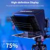 NEEWER Teleprompter X14 with RT-110 Remote & APP Control (Bluetooth Connection via NEEWER Teleprompter App), Portable No Assembly Compatible with iPad Android Tablet, Smartphone, DSLR Camera view 2