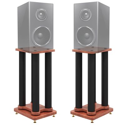 Ccsh Speaker Stand Extra Tall Speaker Stands - 20cm/ 30cm/ 40cm/ 50cm/ 60cm/ 70cm/ 80cm, Universal Stable Surround Sound Bookshelf Speakers Racks, Easy to Install (Size : 50cm (19 3/4in) Tall)