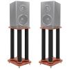 Ccsh Speaker Stand Extra Tall Speaker Stands - 20cm/ 30cm/ 40cm/ 50cm/ 60cm/ 70cm/ 80cm, Universal Stable Surround Sound Bookshelf Speakers Racks, Easy to Install (Size : 50cm (19 3/4in) Tall)