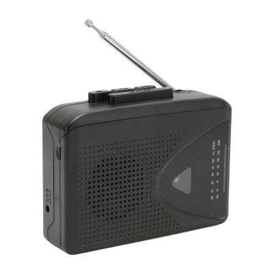 Portable Pocket Radio Cassette Player with External Speaker, Cassette Players/Recorders, Vintage Cassette AM FM Radio.