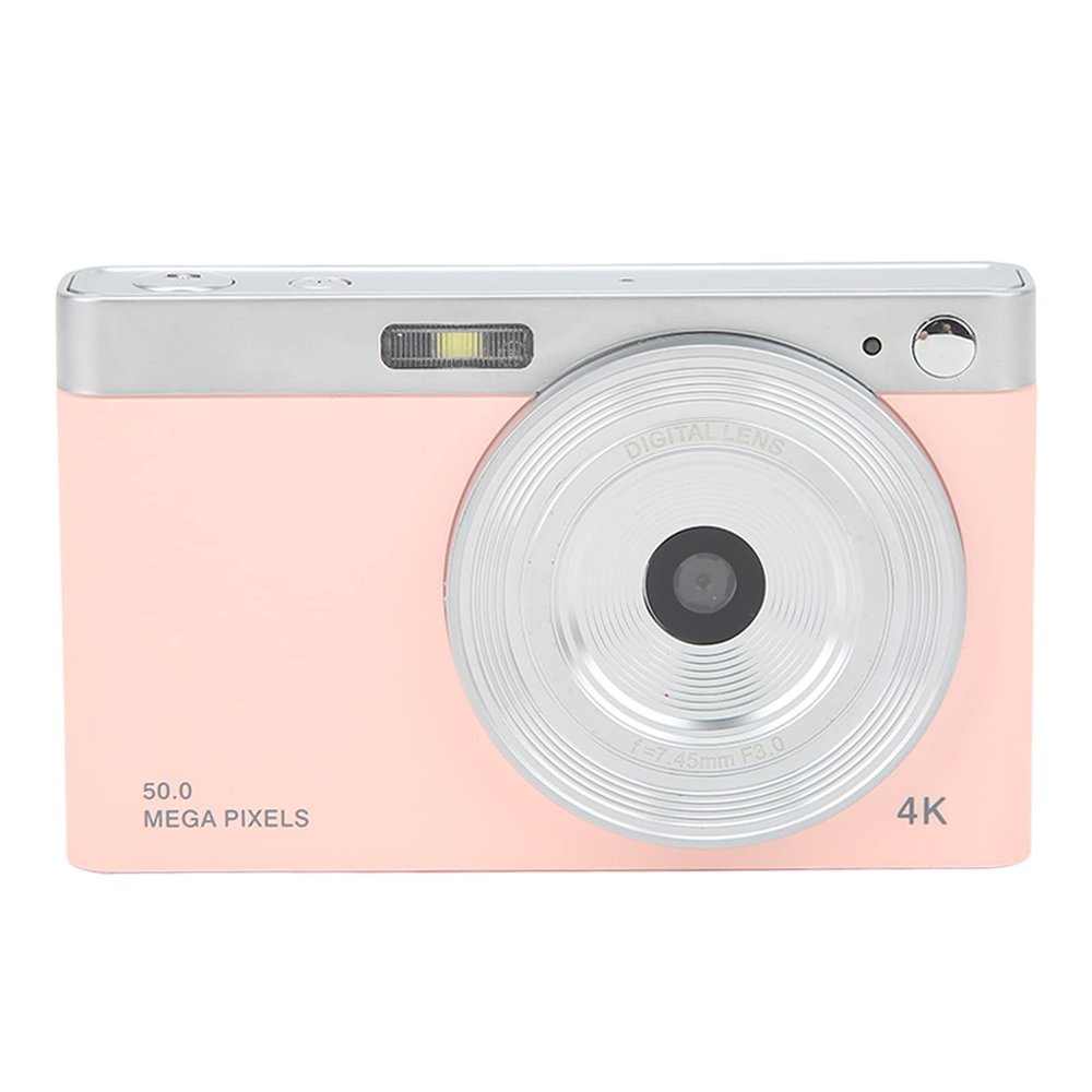 4K Digital Camera, 2.88in HD Camera, Mini Kid Camera with AF Autofocus Function & LED Fill Light Vlogging Camera Video Camera Portable Kids Teens Gifts for Macro ()