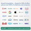 Leitner LH570 2-in-1 Wireless Office Headset with Mic - Computer & Telephone Headset (DECT Headset, not Bluetooth) - 5 Year Warranty - Phone Headsets for Office Phones view 3