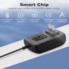 12V 2A DC Power Supply Adapter, Power Cord with 5.5mm x 2.5mm Barrel Jack & 10 Tips - Center Positive, AC 100-240V 50-60Hz to DC 12 Volts 2Amp, for 12VDC Digital Piano/Keyboard LED Strip BT Speakers view 4