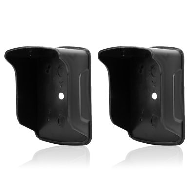 Leapiture 2PCS Ring Doorbell Cover Weatherproof Ring Rain Cover Access Control Rain Cover Plastic Waterproof Doorbell Housing for Keypad