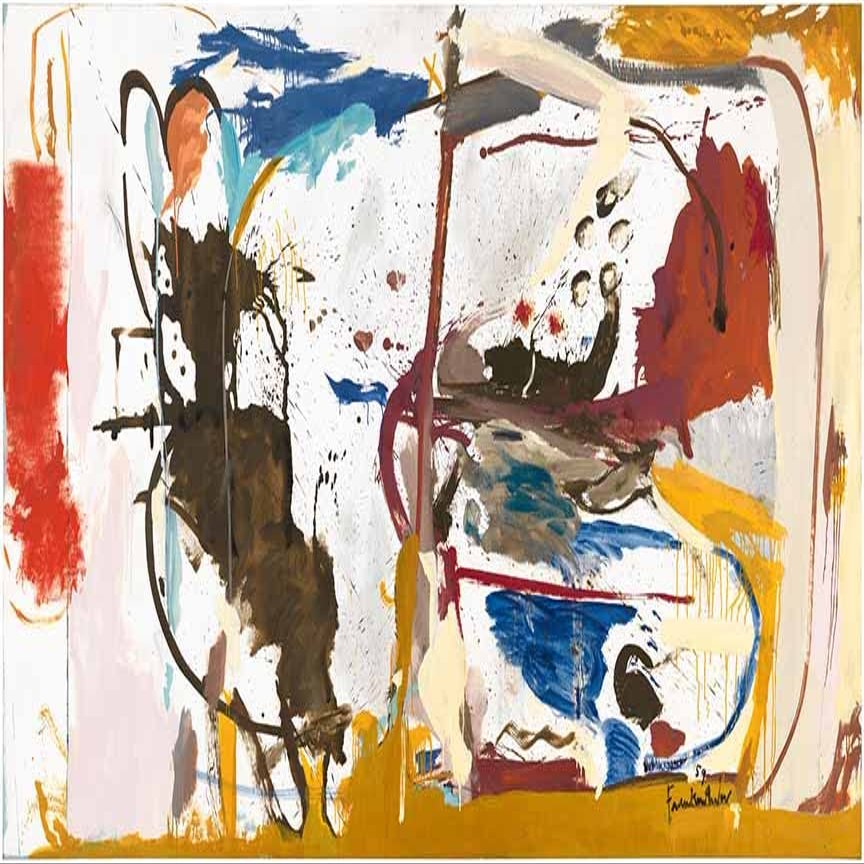 Helen Frankenthaler : First Creatures : 1959 : Archival Quality Art Print