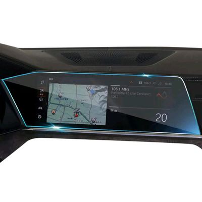 i-Tensodo 2019-2022 X7 G07 X6 X5 12.3 Inch Car Navigation Tempered Screen Protector, Tempered Glass Car Infotainment Display Center Touchscreen Protective Film for BMW Scratch Resistant,9H Hardness