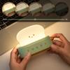 Rink Drink Suteng Cute Desk Decor Toaster Lamp, Toast Bread LED Night Light with Rechargeable and Timer, Kids Night Lights for Bedroom Bedside Living Room Desk Decor Birthday Christmas Gift - Green view 3