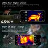InfiRay T2 Pro Thermal Monocular for iPhone, Outdoor Night Vision Monocular, 25Hz Frame Rate, 13mm Focal Length, 13.6X10.2 FOV, Hot Spot Tracking view 4