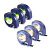 3 Paper +3 Iron on Compatible with Dymo Letratag Label Maker Refills for Dymo LT-100T LT100H Puls Label Maker view 1