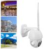 Jakoo Outdoor Wireless Camera, Infrared Support 128G 1080P Wireless Aluminum Home Office WiFi Cameras US Plug view 2
