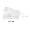 FOMIYES 48-pocket Nail Drill Bit Holder Organizer Sturdy Drill Bit Storage Box for Nails view 2
