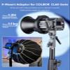 Colbor CL60+VM2 65W COB Continuous Light 2700K-6500K Video Light LED with V-Mount Adapter and D-Tap to Type-C Cable, Daylight with App for Video Photo Studio, COB Video Light Studio Continuous Light view 3