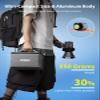 Colbor CL60+VM2 65W COB Continuous Light 2700K-6500K Video Light LED with V-Mount Adapter and D-Tap to Type-C Cable, Daylight with App for Video Photo Studio, COB Video Light Studio Continuous Light view 4