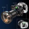 Sea frogs Waterproof Camera Housing Compatible with Fujifilm X-T4 16-50MM 18-55MM IPX8 40m/130ft Maximum Diving Depth Underwater Camera Case for Diving, Surfing, Rowing, Skiing view 4