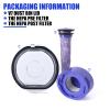 Dust Bin Lid Compatible with Dyson V7 V8 Vacuum Cleaner Dust Bucket Cover Replacement Parts, with Pre&Post HEPA Filter Set view 2