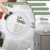 Krstlv 12X Magnifying Glass with Light and Stand, Upgrade Button 5 Color Modes Stepless Dimmable, 2-in-1 LED Lighted Magnifier Light, Hands Free Desk Lamp with Clamp for Craft Hobby Close Work - White view 3