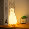 Liqmin Duck Night Light - LED Cute Lamp, Lying Flat, Squishy, Adjustable Dimmable With Timer Function, Rechargeable Bedside Touch Light for Breastfeeding view 3