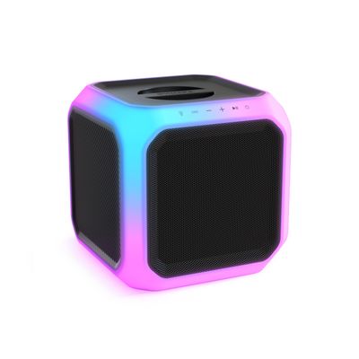 PHILIPS X7207 Bluetooth Party Speaker,160W Wireless Cube Speaker with Powerful Sound and Deep Bass, Supports USB/AUX/TWS, Mic Input and Vibrant 360 Party Lights for an Immersive Experience.