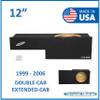 1999-2006 12" Single Chevy Silverado Extended-Cab Sub Box Subwoofer Enclosure Speaker Box view 2