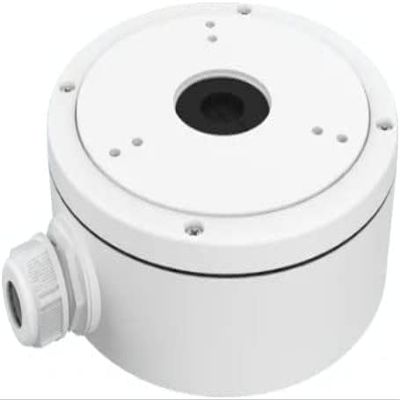 ENS ES1280ZJ-M Junction Box for Dome Camera, Waterproof Design, Bracket, White.