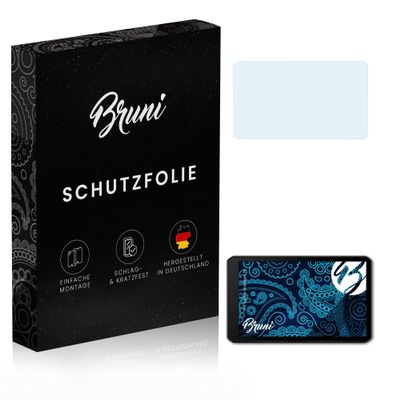 Bruni Screen Protector compatible with Garmin DriveCam 76 Protector Film, crystal clear Protective Film (2X)