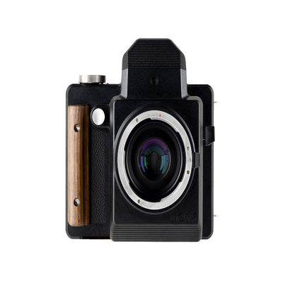 NONS SL660 Instant Camera - Interchangeable Lens EF Mount SLR Analogue Instant Camera (50/1.8 Lens Bundle)