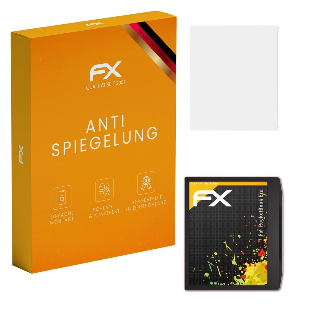 atFoliX Screen Protector compatible with PocketBook Era Screen Protection Film, anti-reflective and shock-absorbing FX Protector Film (2X)