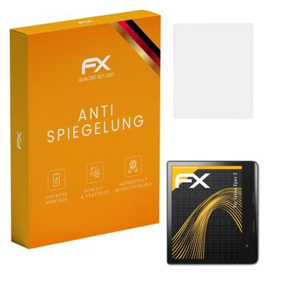 atFoliX Screen Protector compatible with Tolino Epos 3 Screen Protection Film, anti-reflective and shock-absorbing FX Protector Film (2X)