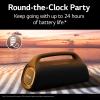LG XG9QBK.DUSALLK Go Portable Bluetooth Speaker - Stage Lighting and up to 24-Hour Battery, Black view 4