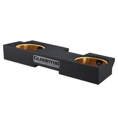 12" Dual Sub Box 2019-2024 Gladiator Subwoofer Enclosure Speaker Box for JL Audio TW3