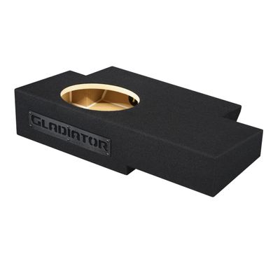 10" Single Sealed Sub Box Subwoofer Enclosure Fits 2019-2024 Gladiator Speaker Box Car Audio
