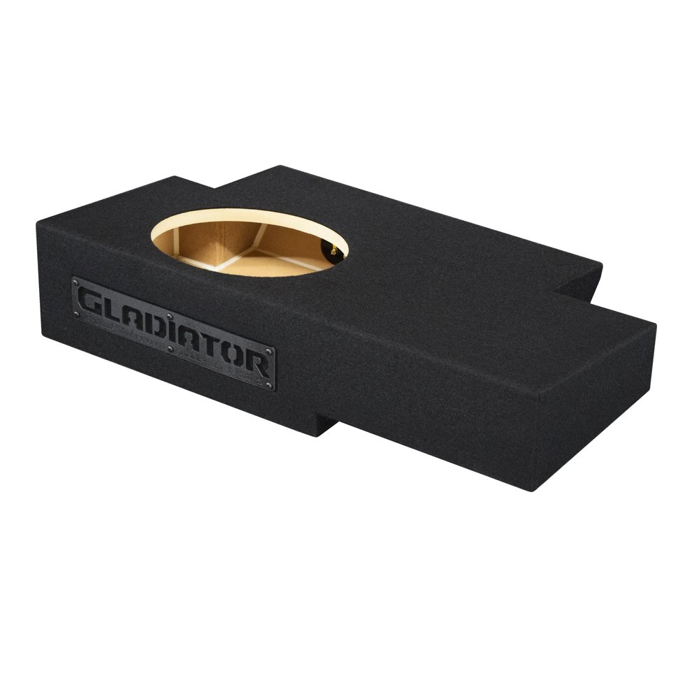 10" Single Sealed Sub Box Subwoofer Enclosure Fits 2019-2024 Gladiator Speaker Box Car Audio