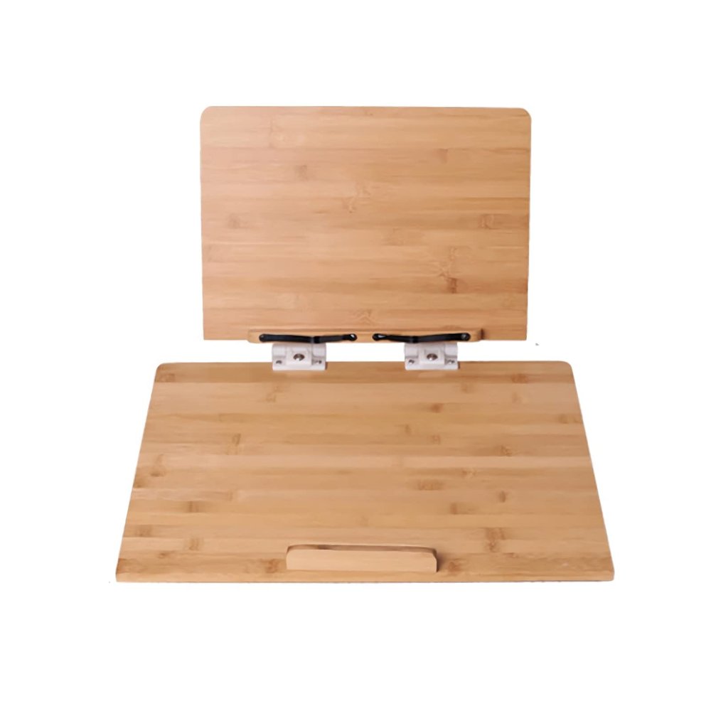 Book Stand Foldable 2 Layer Book Stand for Reading Writing Typing Drawing Adjustable Desk Bookstand for Laptop Tablet 20 x 14 inch