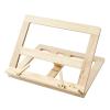 TOMYEUS Book Stand Laptop Stand 4 Adjustable Angle Ventilated Stand Portable Cookbook Tablet Smartphone Textbook Holder for Desk Reading view 1