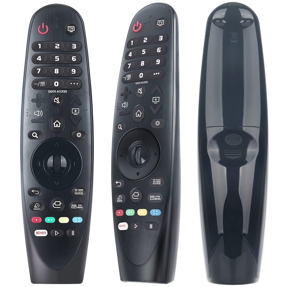 AN-MR19BA ANMR19BA Replacement Smart TV IR Remote Control (2019) for LG Models 49UM6900PUA 43UM6900PUA 70UM7370PUA 55UM6900PUA 43UM7100PUA 60UM7200PUA 43UM7300PUA 60UM7100DUA 70UM7170DUA 55UM7200PUA