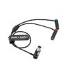 Alvin's Cables Low-Profile TA5F to Dual TA3M Audio-Cable for Wisycom-MCR54| Lectrosonics-DCHR-Receiver LP Mini-XLR-5 Pin Female to Two LP Mini-XLR-3 Pin Male Splitter Cable for Canon-C70 Camera view 1
