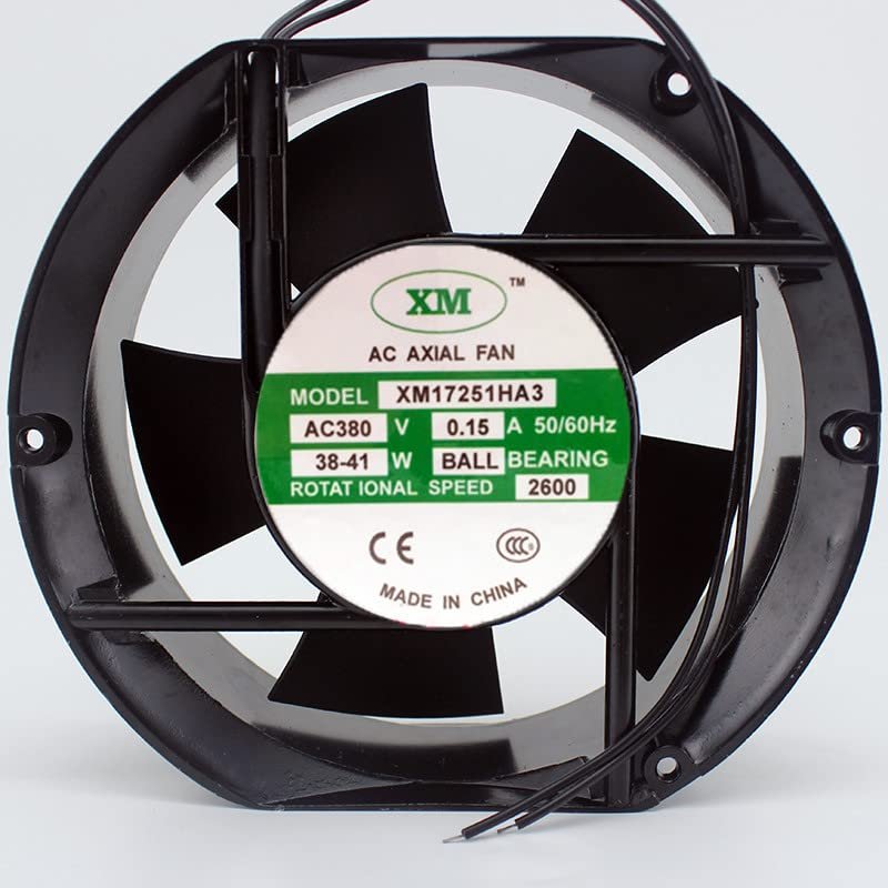 XM17251HA3 Fan for AC380V 0.15A 172MM 2-Wire Cooling Fan