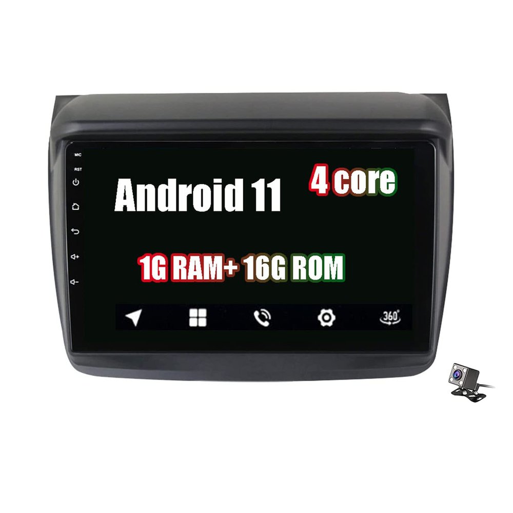 2 DIN Android Autoradio Car Stereo Head Unite for Pajero Sport 2 L200 2008-2016 Support SWC Carplay FM RDS Auto Radio DAB+ OBD Car GPS Touch Multimedia Player