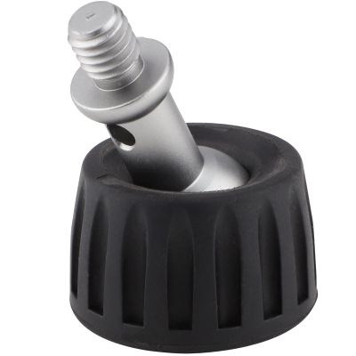 Tripod Feet Rubber with 3/8" Stainless Steel Screw,for Monopod Thread Tripod Foot Width 68mm (3PCS)