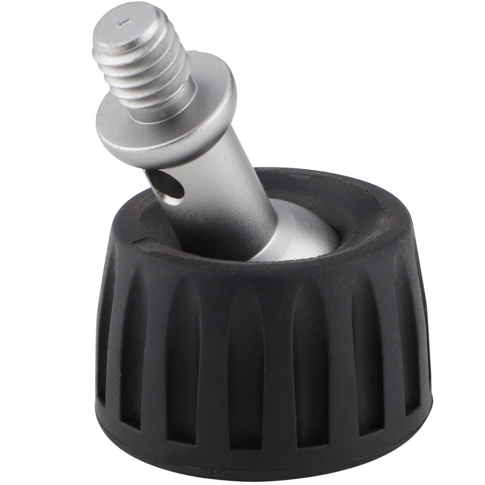 Tripod Feet Rubber with 3/8" Stainless Steel Screw,for Monopod Thread Tripod Foot Width 68mm (3PCS)