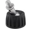 Tripod Feet Rubber with 3/8" Stainless Steel Screw,for Monopod Thread Tripod Foot Width 68mm (3PCS) view 1