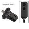 2pack FunMax Aluminum Camera Tripod Adapter 1/4"-20 Conversion Adapter Mount for Gopro Hero 10/9/8,insta360, DJI Osmo, AKASO and Other Standard 1/4 Accessories view 3