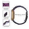 Resin Band Compatible for Fitbit Versa 4/Sense 2 Replacement Band Strap Breathable Bracelet Wristband for Versa 4 Smartwatch Accessories (Purple) view 2