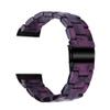 Resin Band Compatible for Fitbit Versa 4/Sense 2 Replacement Band Strap Breathable Bracelet Wristband for Versa 4 Smartwatch Accessories (Purple) view 3